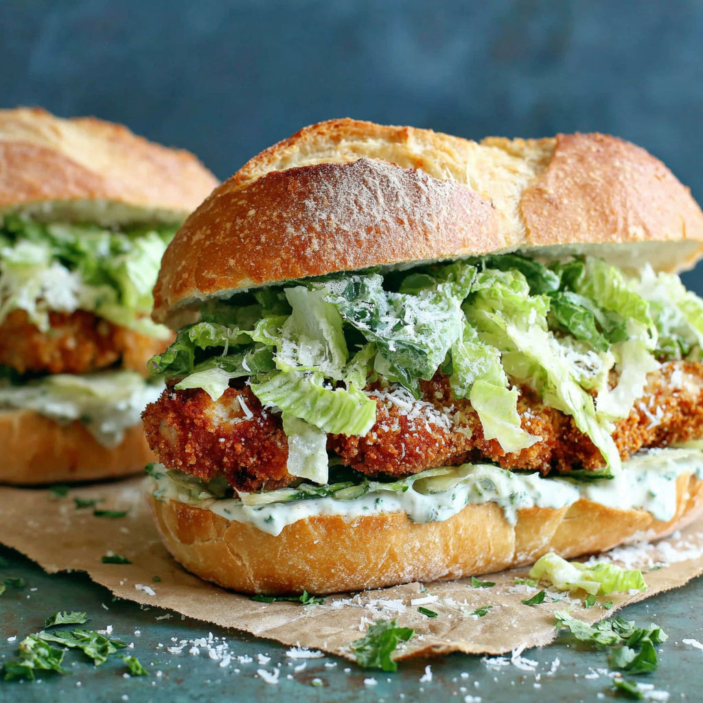 A sandwich with lettuce and cheese.