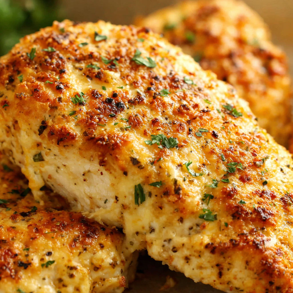 Melt in your mouth chicken breast.