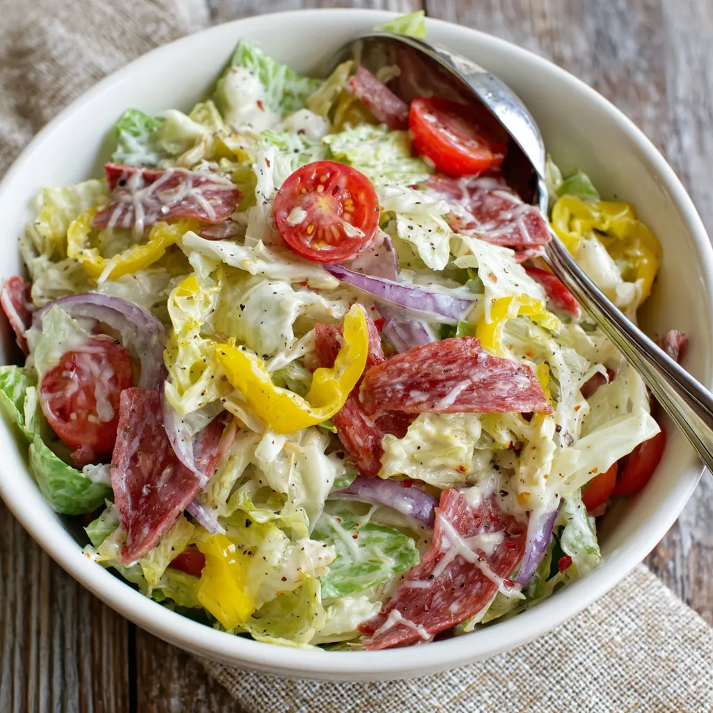 A bowl of salad with tomatoes and lettuce.