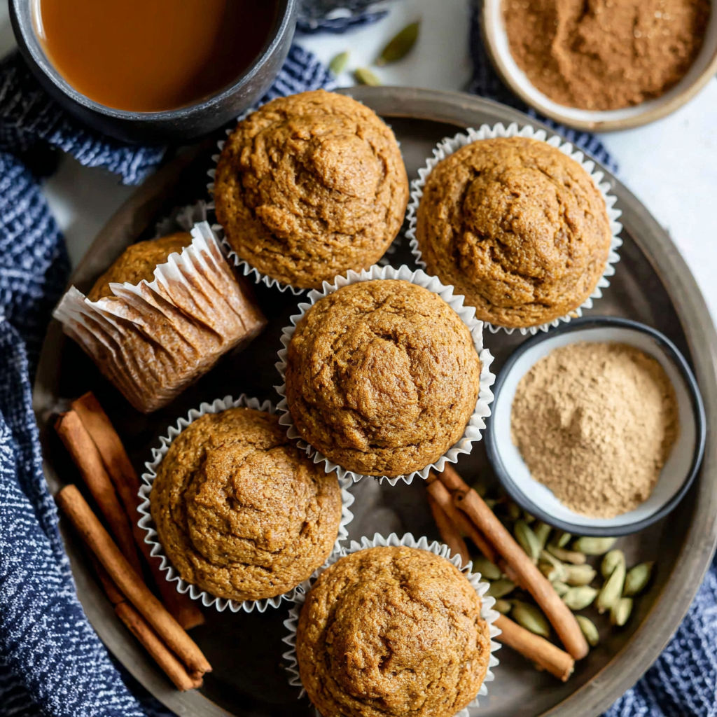 A plate of muffins with a cup of coffee.