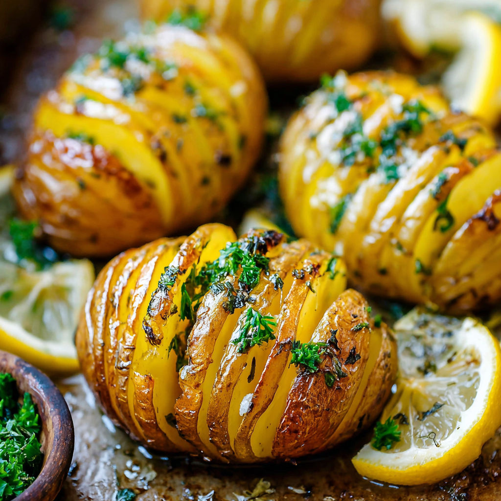Lemon Herb Roasted Potatoes.