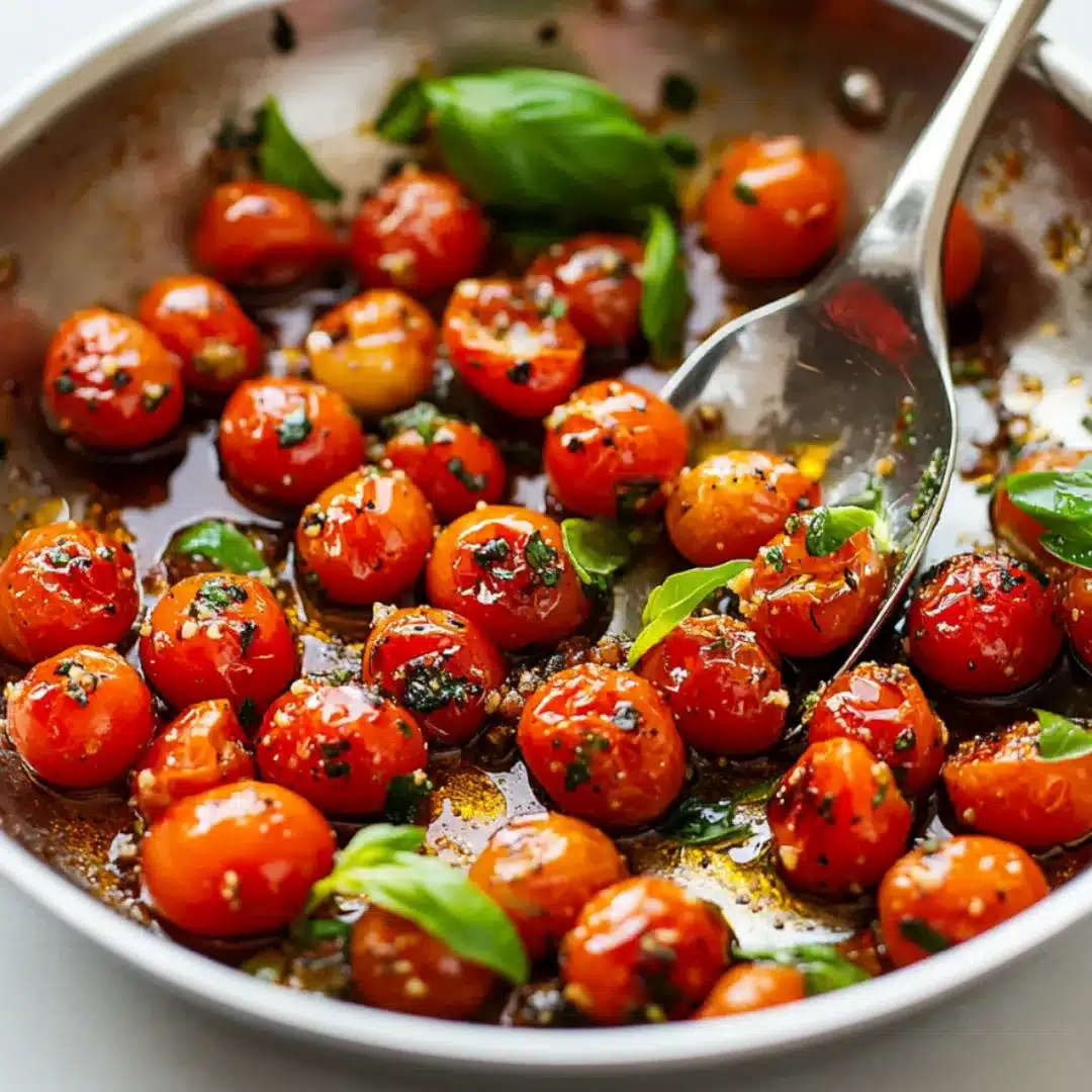 blistered tomatoes