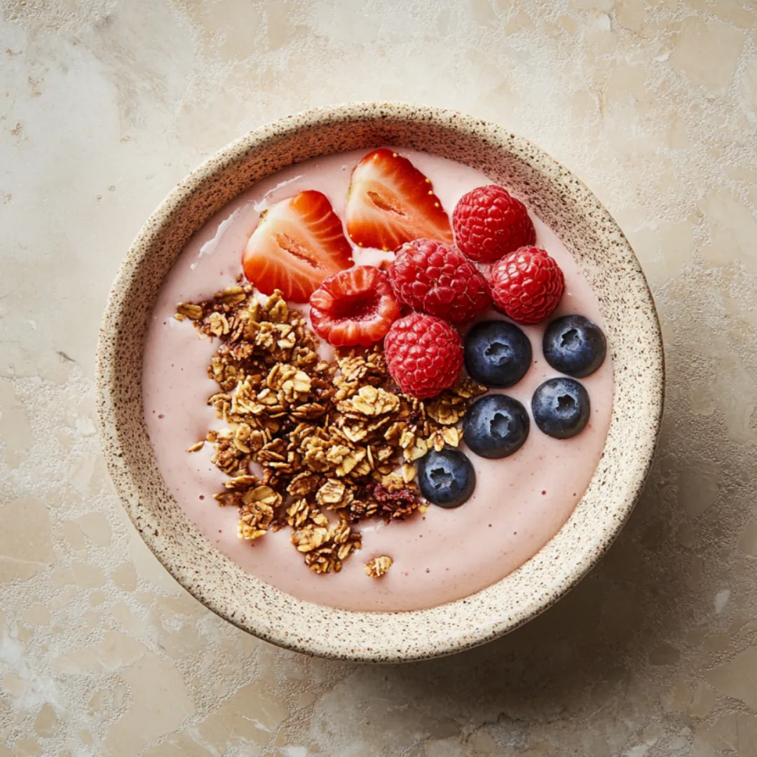 straberry rasberry acai bowl recipe